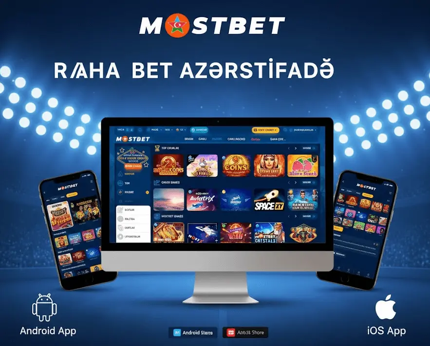 Mostbet interfeysi müxtəlif cihazlarda - kompüter və mobil versiya