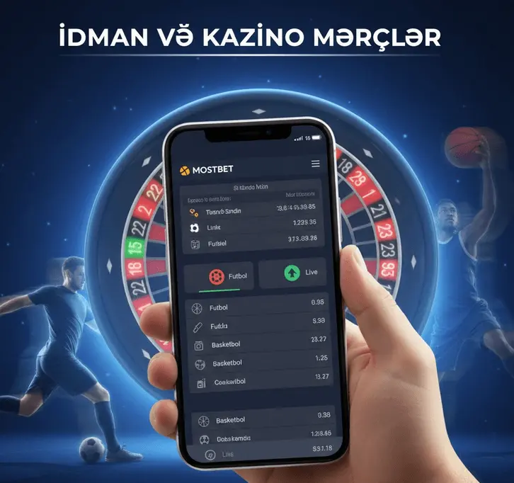 Mostbet mobil tətbiqi Azərbaycan istifadəçiləri üçün rahat ödəniş metodları ilə